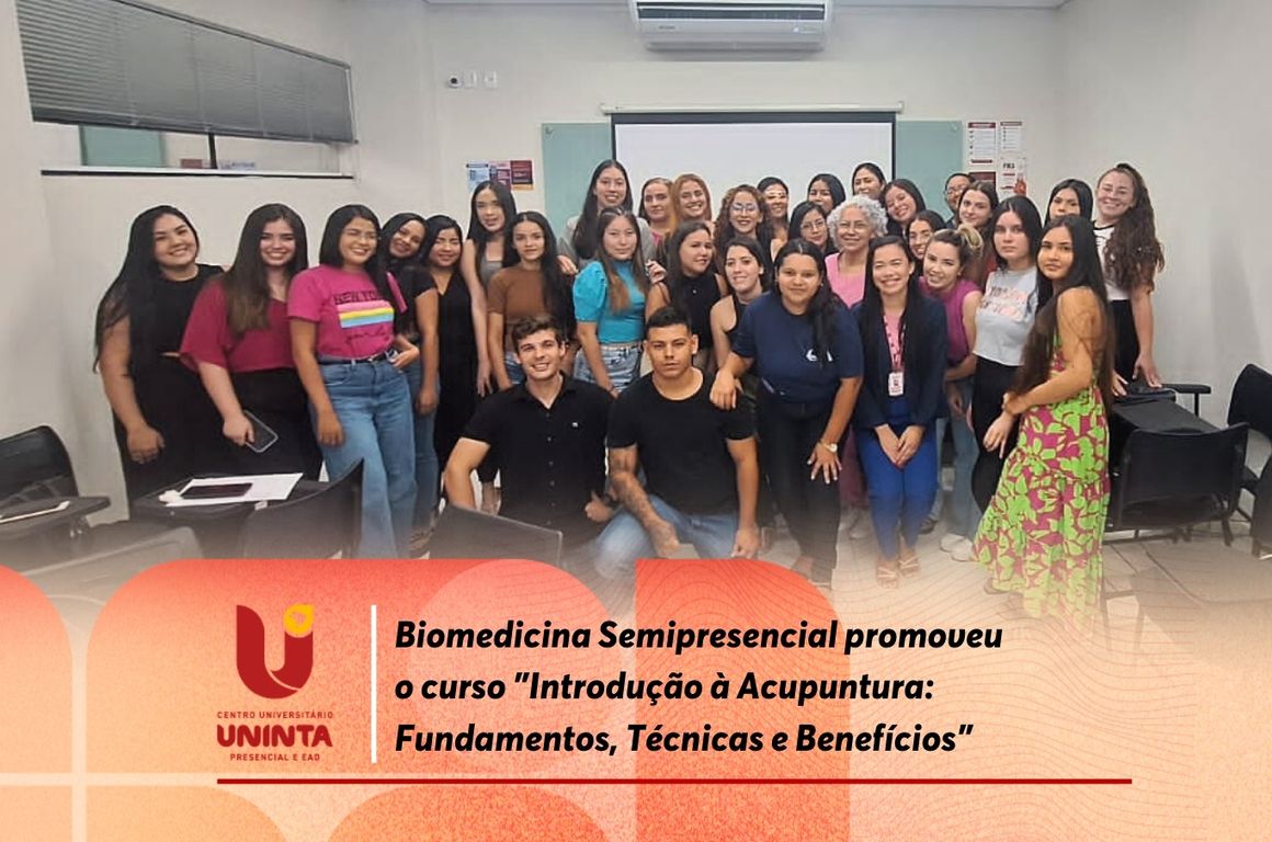 Biomedicina Semipresencial promoveu o curso “Introdução à Acupuntura: Fundamentos, Técnicas e Benefícios”