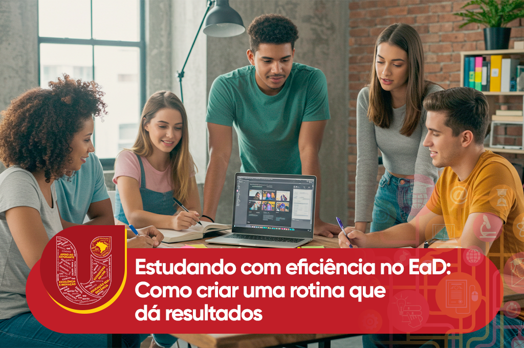 Estudando com eficiência no EaD: Como criar uma rotina que dá resultados
